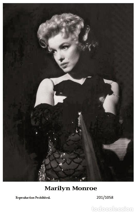 Cine: MARILYN MONROE - Film star Pin Up PHOTO POSTCARD- Publisher Swiftsure 2000 (201/1058)