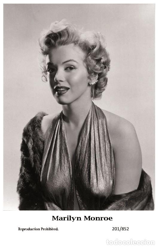 Cine: MARILYN MONROE - Film star Pin Up PHOTO POSTCARD- Publisher Swiftsure 2000 (201/852)