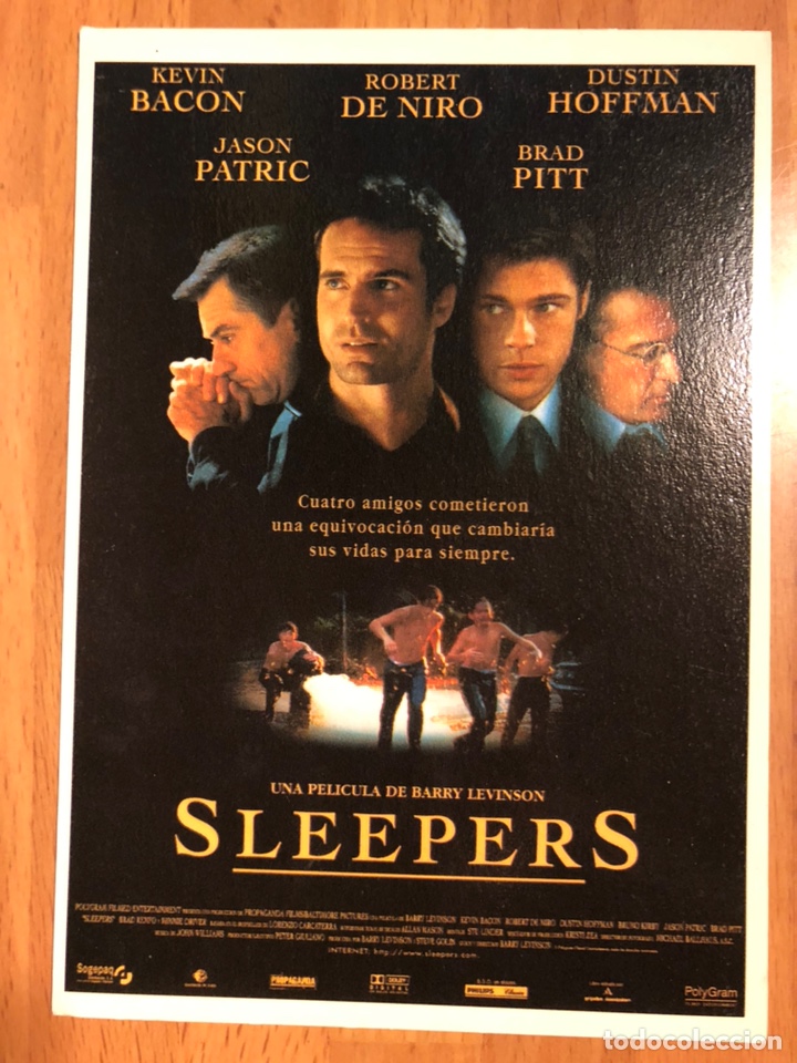 Cine: Tarjeta postal robert De Niro sleepers