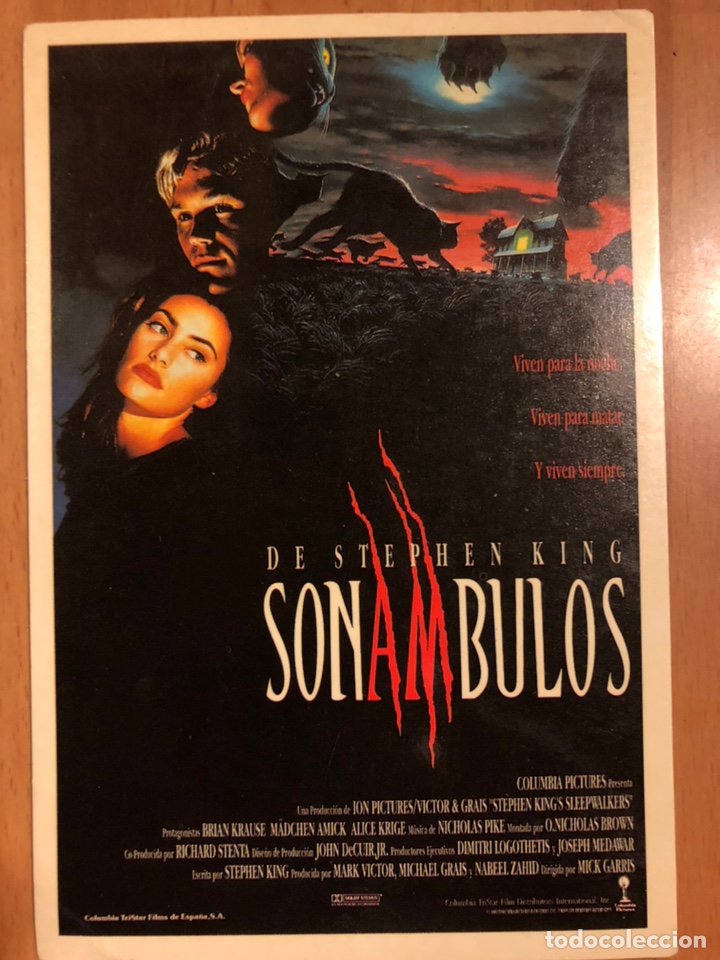 Cine: Tarjeta postal son&aacute;mbulos Stephen king