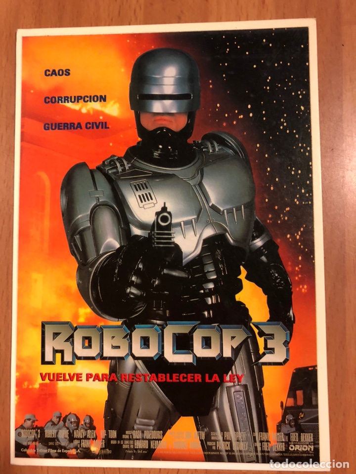 Cine: Tarjeta postal robocop 3