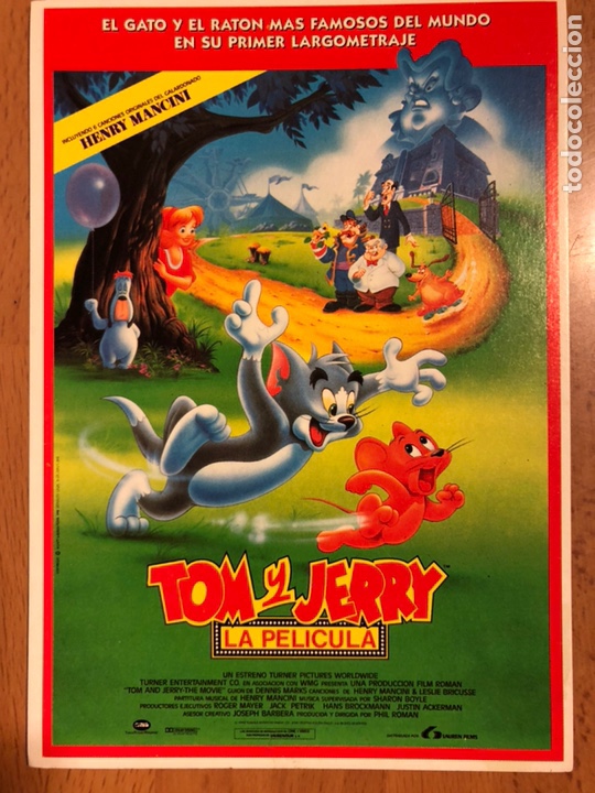 Cine: Tarjeta postal lauren films Disney tom y jerry
