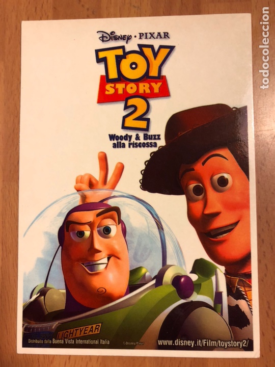 Cine: Tarjeta postal disney toy story 2