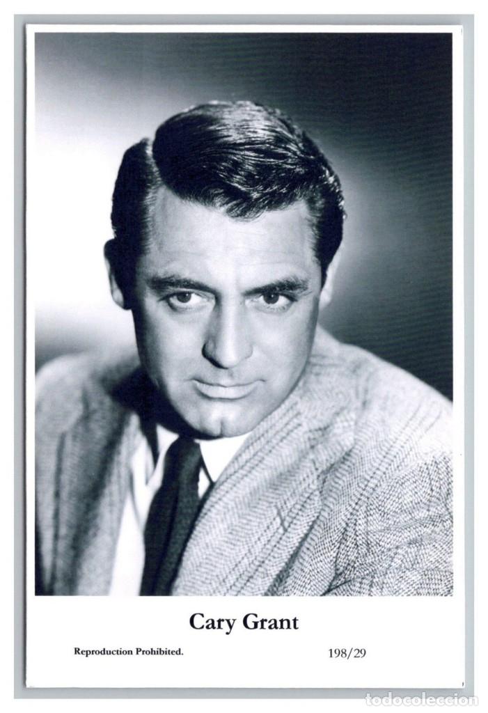 Cine: CARY GRANT - Film star PHOTO POSTCARD - 198-29 Swiftsure Postcard
