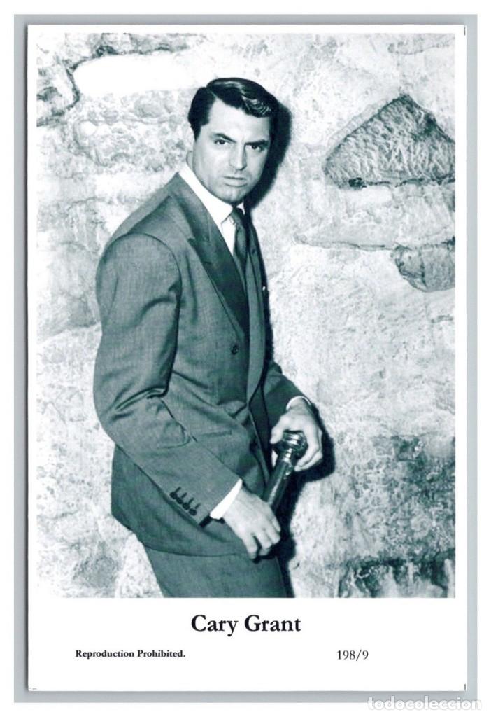 Cine: CARY GRANT - Film star PHOTO POSTCARD - 198-9 Swiftsure Postcard