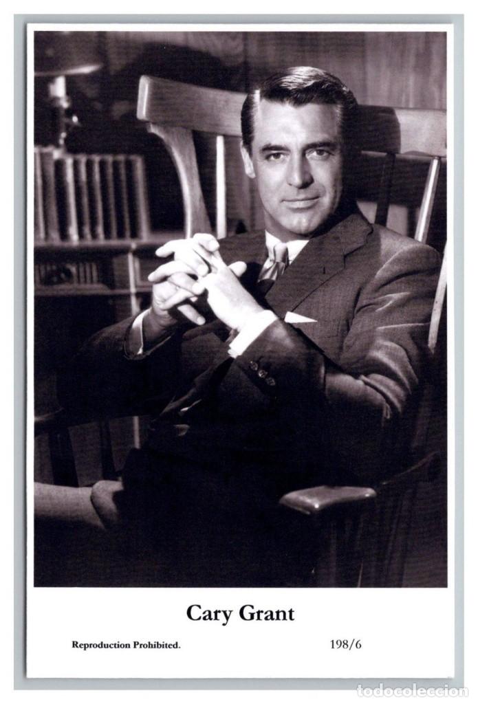 Cine: CARY GRANT - Film star PHOTO POSTCARD - 198-6 Swiftsure Postcard