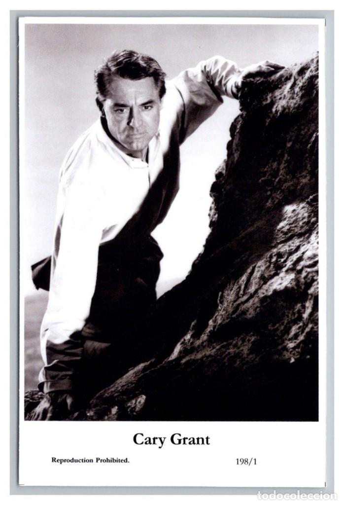 Cine: CARY GRANT - Film star PHOTO POSTCARD - 198-1 Swiftsure Postcard
