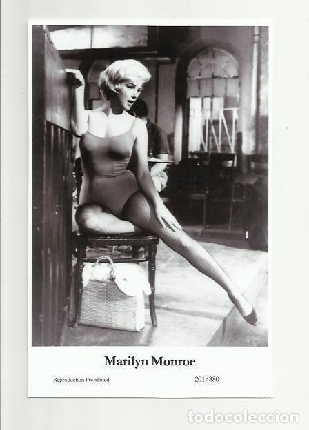 Cine: MARILYN MONROE - Film star Pin Up PHOTO POSTCARD - 201-880 Swiftsure Postcard