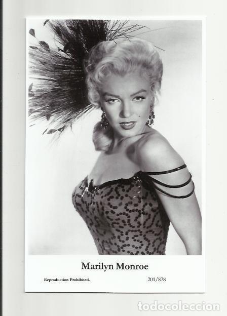 Cine: MARILYN MONROE - Film star Pin Up PHOTO POSTCARD - 201-878 Swiftsure Postcard