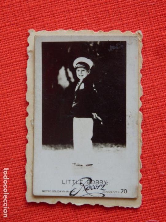 Cine: 1 microcromo, Little Bobby, 4,5X2,7cms. a&ntilde;os 30