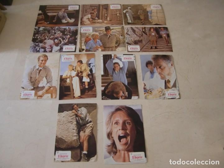 Cine: EL DESPERTAR / Charlton Heston / JUEGO COMPLETO ORIGINAL 12 FOTOCROMOS ESTRENO