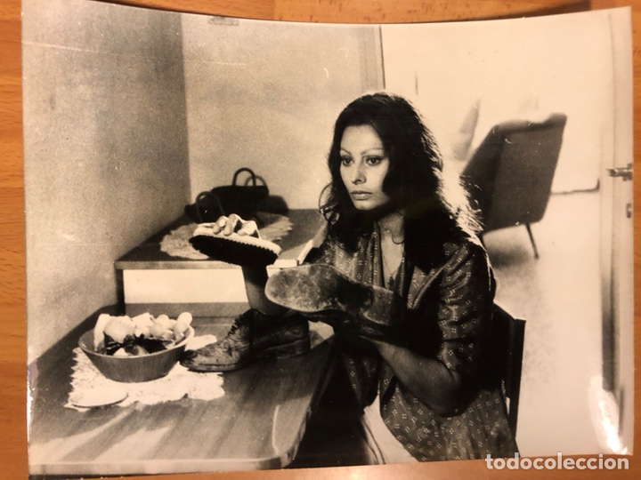 Cine: Foto original de Sof&iacute;a loren 24x18 cm