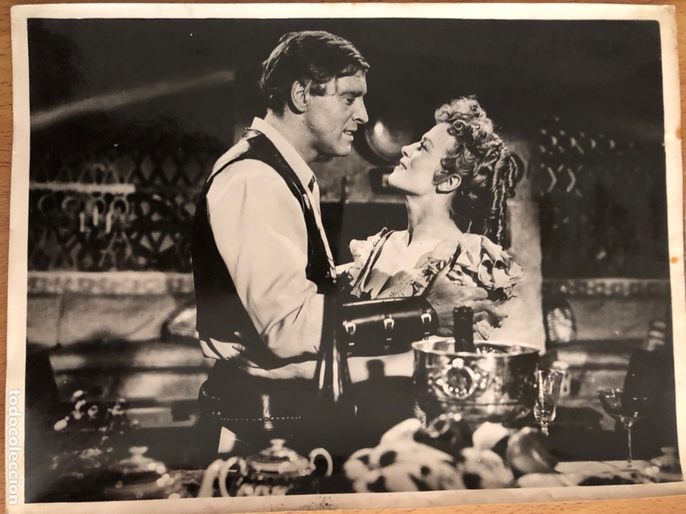 Cine: Foto original de burt lancaster y gary cooper en Veracruz 24 x 18 cm