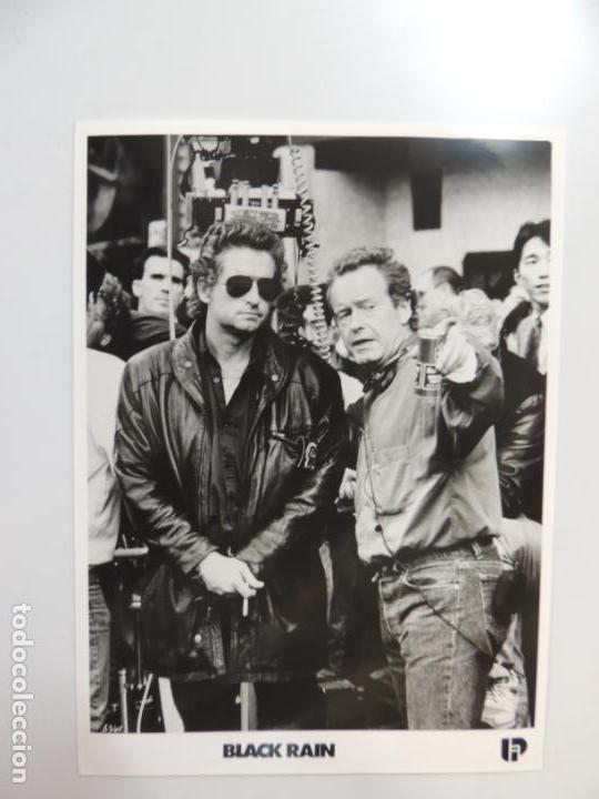 Cine: ridley scott - foto b/n original director filmmaker - black rain michael douglas