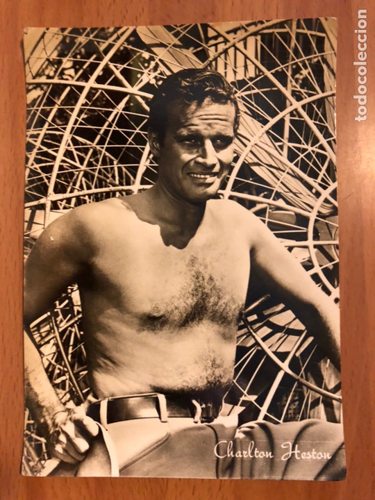 Cine: Antigua postal de charlton heston
