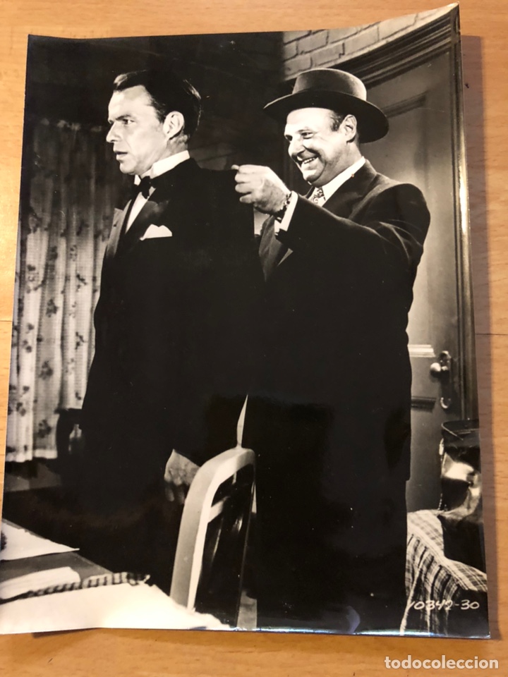 Cine: Foto original 24x18 cm la m&aacute;scara del dolor.frank Sinatra
