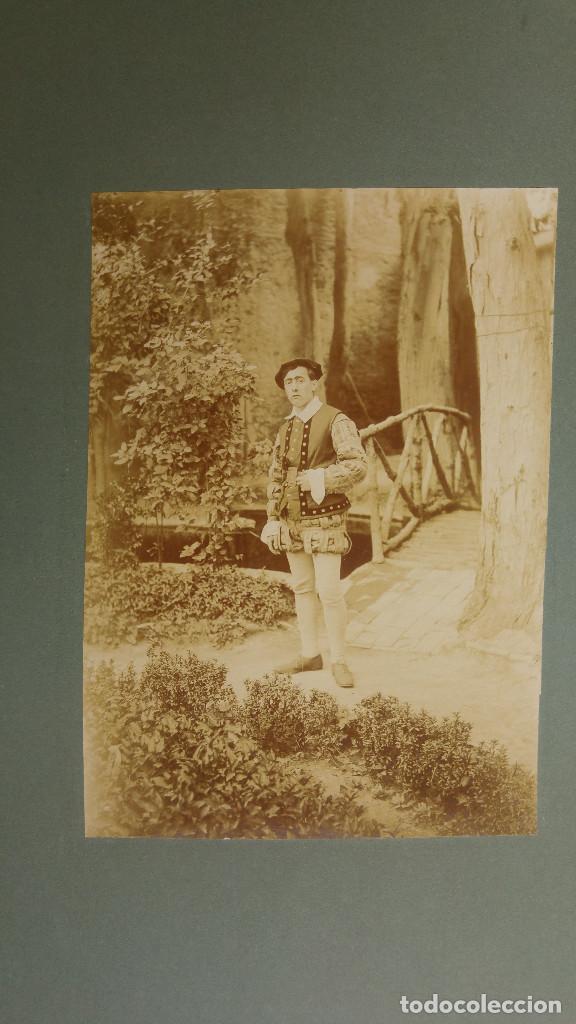 Kino: DON QUIJOTE. ANTIGUOS ACTORES TEATRO - ALBUMINA SOBRE CARTON - A&Ntilde;OS 20