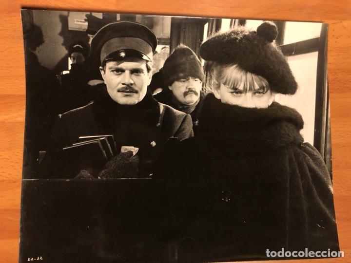 Cine: Foto original de doctor zhivago julie christie Omar shariff 25,5x19,5 cm