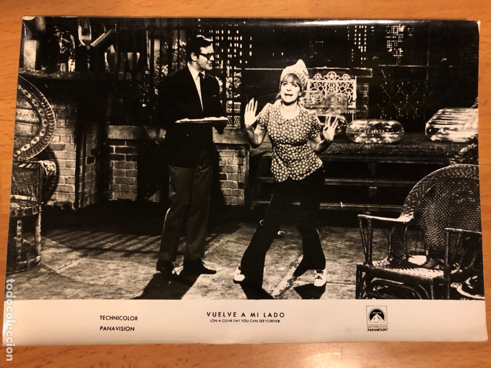 Cine: Foto original 18x12,5 cm de vuelve a mi lado.barbra Streisand