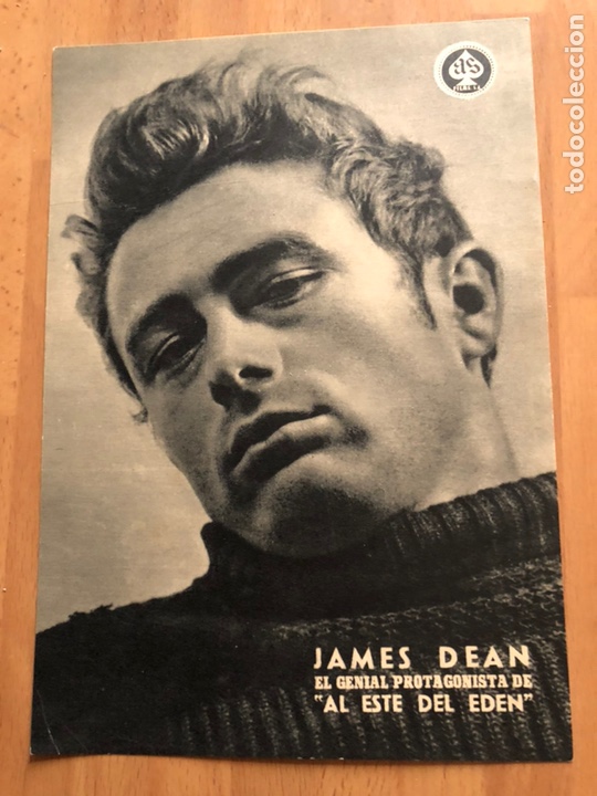Cine: Programa as films.james Dean al este del ed&eacute;n 21x15 cm