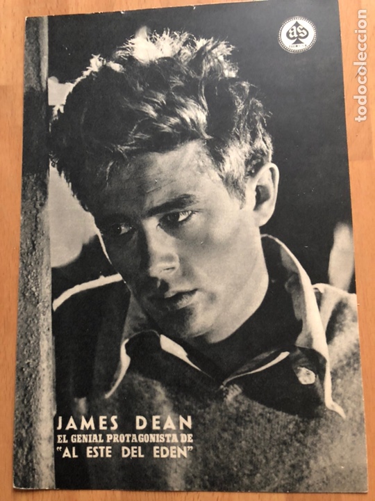 Cine: Programa As films.james dean al este del ed&eacute;n 21x15 cm