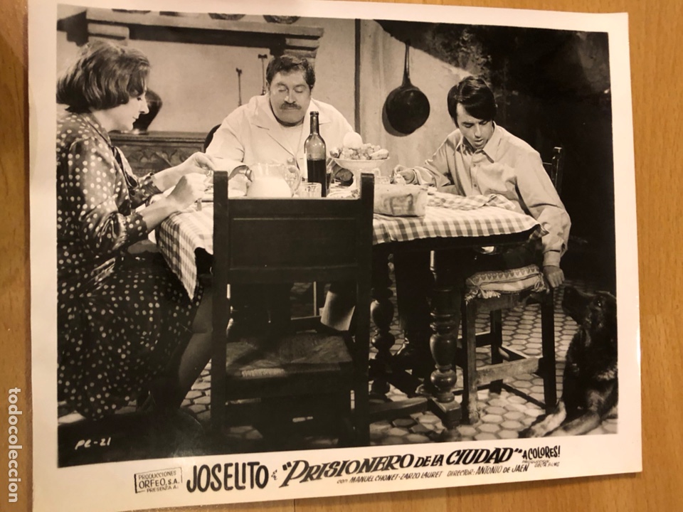 Cine: Foto 25x20 cm prisionero en la ciudad joselito