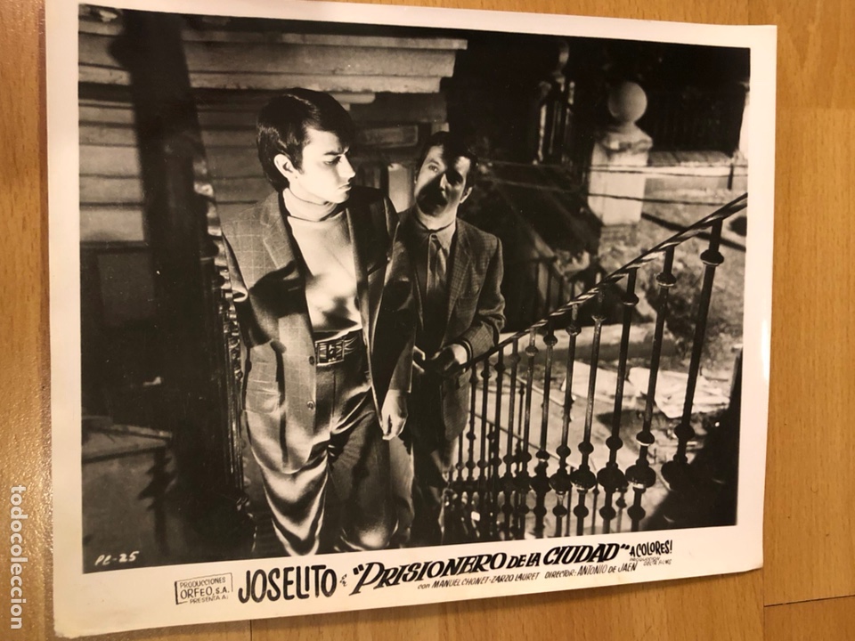Cine: Foto 25x20 cm prisionero en la ciudad joselito