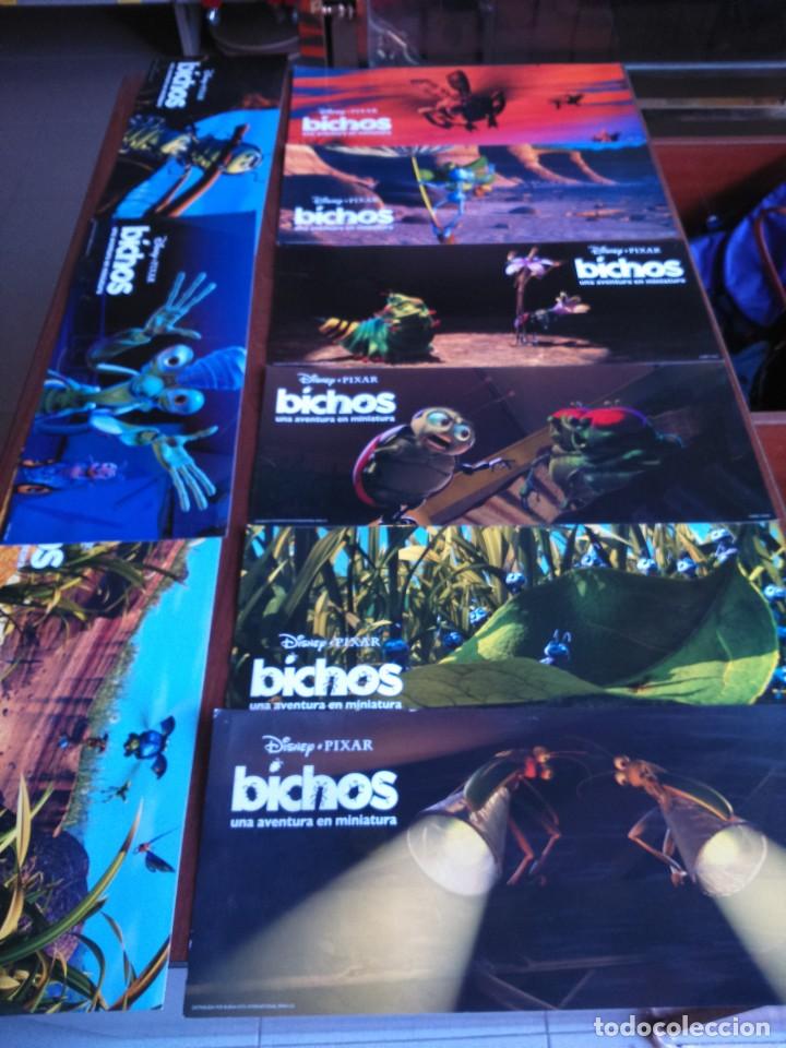 Cinema: BICHOS, UNA AVENTURA EN MINIATURA - 9 FOTOCROMOS - ORIGINALES DE CINE --