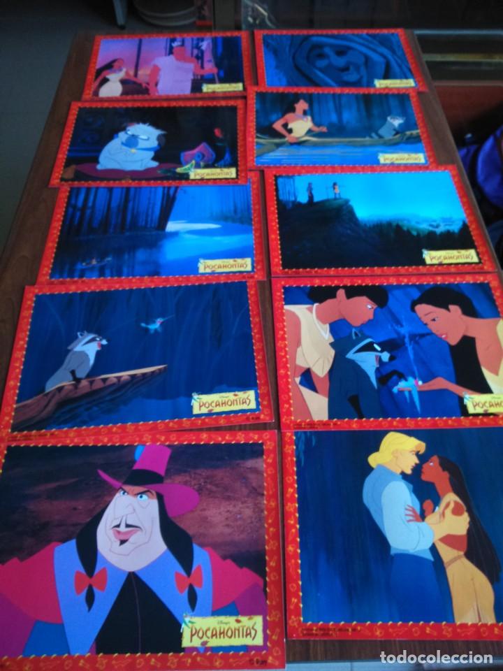 Cinema: POCAHONTAS -- 15 FOTOCROMOS ORIGINALES DE CINE --