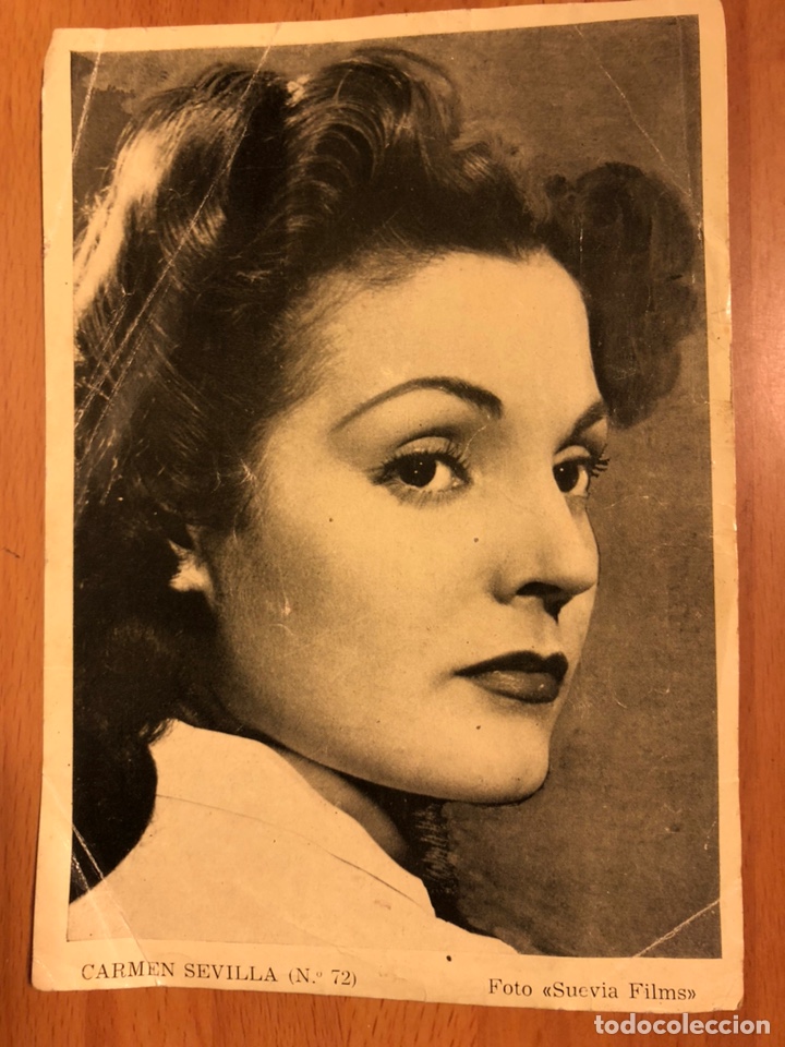 Cine: Colecci&oacute;n artistas de la pantalla florita 72 Carmen sevilla
