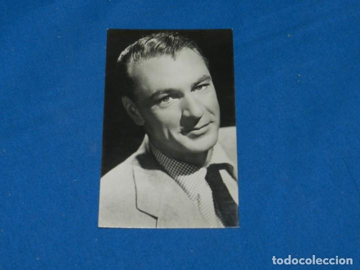 Cine: (M19) POSTAL ANTIGUA CINE , ACTOR GARY COOPER , SE&Ntilde;ALES DE USO
