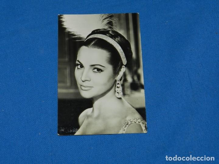 Cine: (M19) POSTAL ANTIGUA CINE , ACTRIZ SARA MONTIEL , SE&Ntilde;ALES DE USO