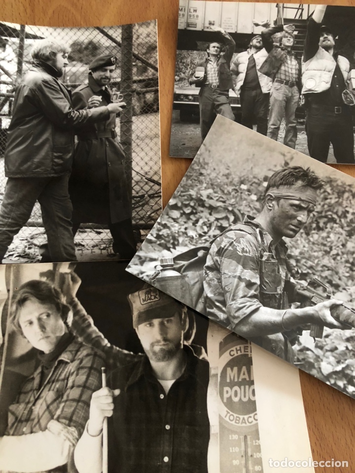 Cine: Lote 4 fotos 16x12&euro; el cazador robert de niro