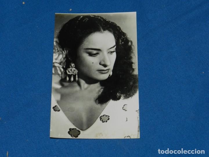 Cine: (M19) POSTAL ANTIGUA CINE , ACTRIZ LOLA FLORES , SE&Ntilde;ALES DE USO
