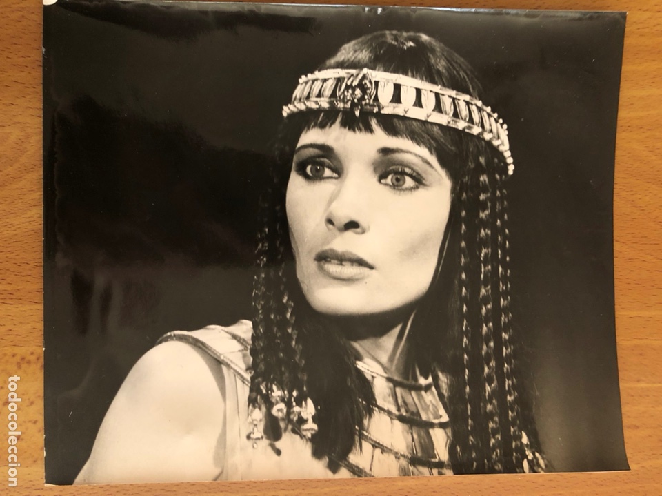 Cine: Foto original 22x18 cm marco Antonio y Cleopatra de charlton heston.hildegarde neil