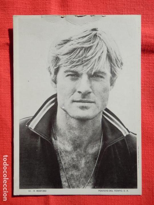 Cine: robert redford, foto n&uacute;m. 18 posters del tiempo 15.5x11 cms aprox