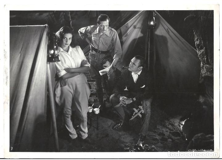 Cinema: F29206 ISABEL DE POMES ALFONSO ALBALAT TONY D'ALGY LA NOCHE DEL MARTES FOTO B/N ORIGINAL ESPA&Ntilde;OLA