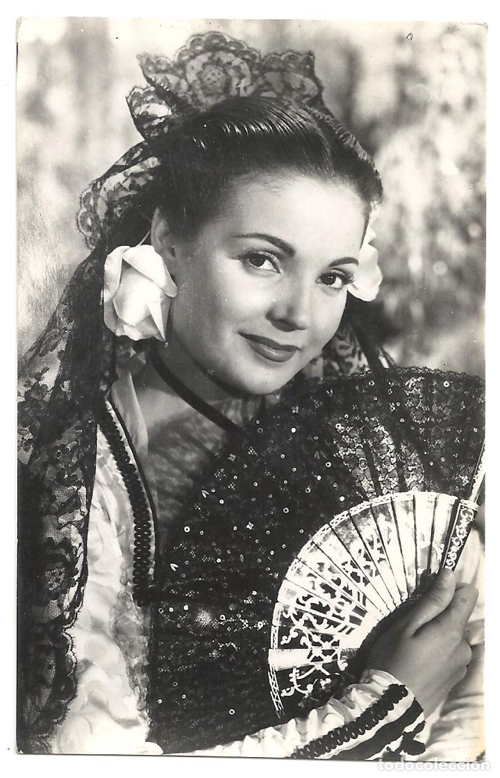 Cine: F35446 CARMEN SEVILLA POSTAL B/N ORIGINAL ESPA&Ntilde;OLA