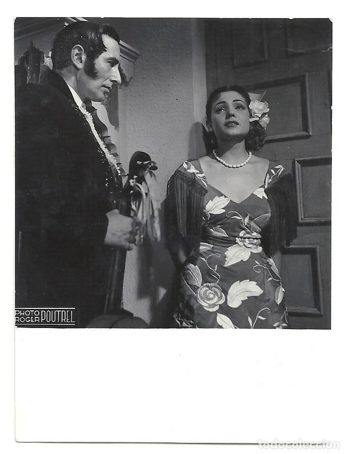Cine: F35458 CARMEN SEVILLA FOTO B/N ORIGINAL ESPA&Ntilde;OLA PRENSA FOTOGRAFO ROGER POUTREL