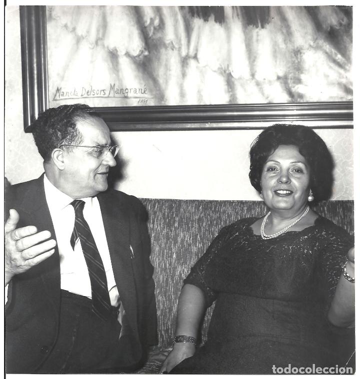 Cine: F29353 FLORENTINA GAISTEO ANTONIO GARCIA PADILLA PADRES CARMEN SEVILLA FOTO B/N ORIG CUADROS