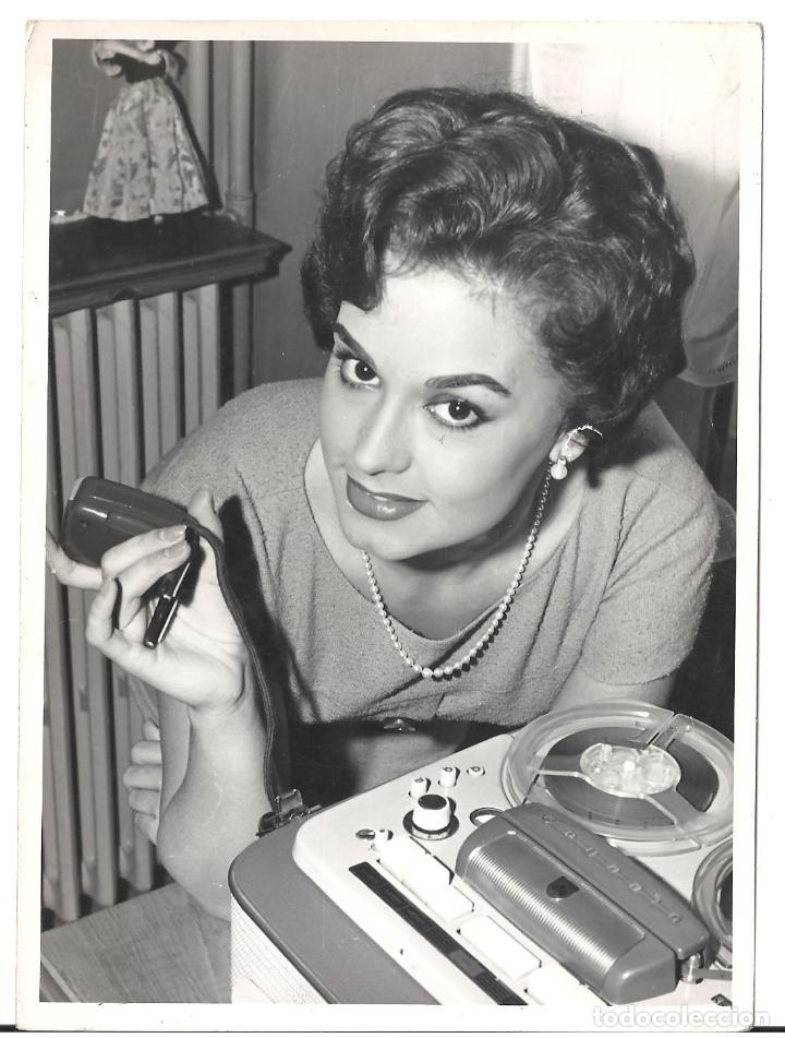Cinema: F29357 MARUJITA BUSTOS FOTO B/N ORIGINAL ESPA&Ntilde;OLA PRENSA
