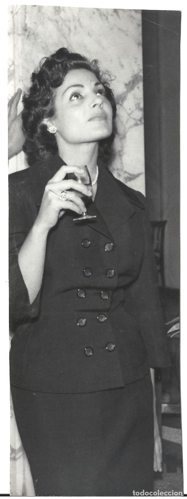 Cine: F29420 CARMEN SEVILLA FOTO B/N ORIGINAL PRENSA