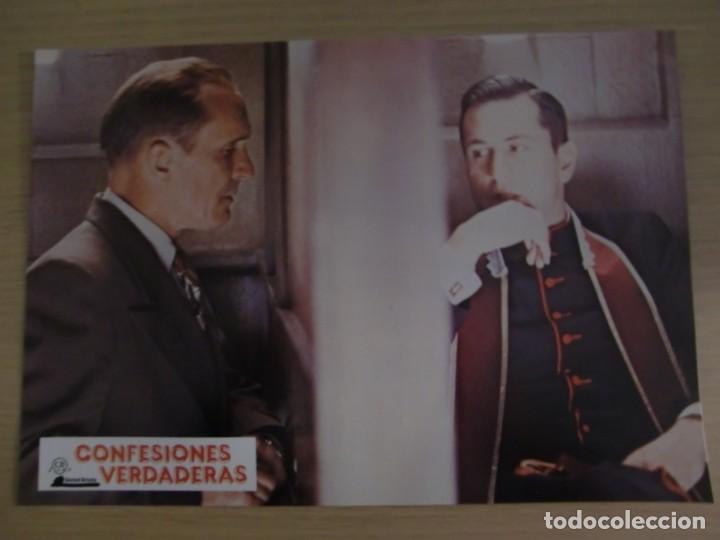 Cine: CONFESIONES VERDADERAS / Robert De Niro / JUEGO COMPLETO ORIGINAL 12 FOTOCROMOS ESTRENO