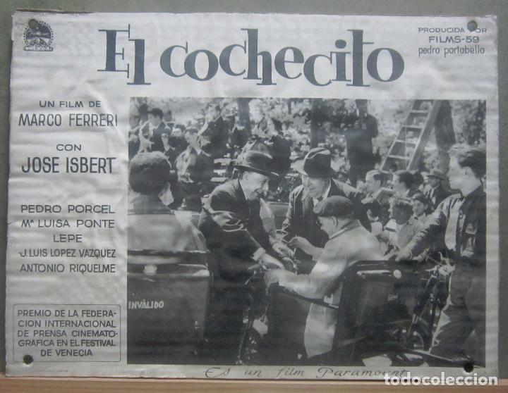 Cinema: ZK15 EL COCHECITO JOSE ISBERT MARCO FERRERI FOTOCROMO ORIGINAL ESTRENO