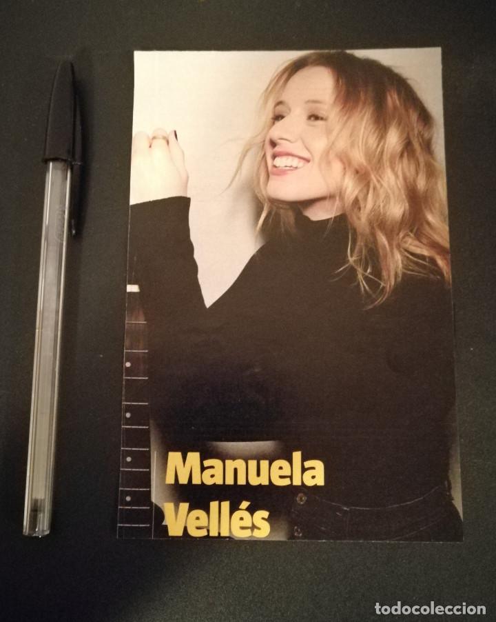 Kino: TARJETA ACARTONADA -10*15- MANUELA VELLES - COLE - PERFIL