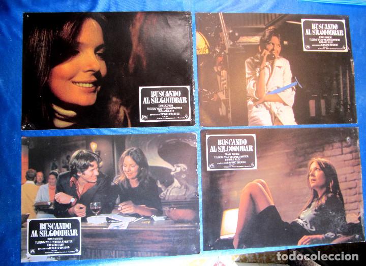 Cine: LOBBY CARD. 12 FOTOCROMOS. BUSCANDO AL SR. GOODBAR, 1977. DIANE KEATON, RICHARD, GERE.