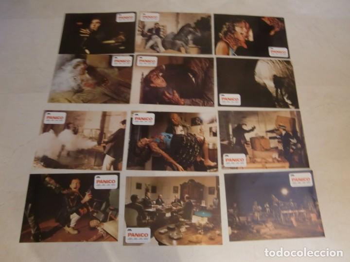 Cine: PANICO / Tonino Ricci / David Warbeck / Janet Agren / JUEGO COMPLETO ORIGINAL 12 FOTOCROMOS ESTRENO