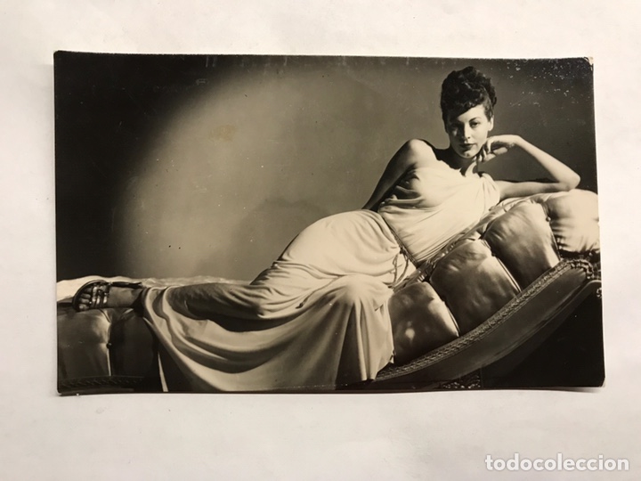 Cine: AVA GARDNER No.4148. Postal Fotogr&aacute;fica Actores y actrices (h.1950?)