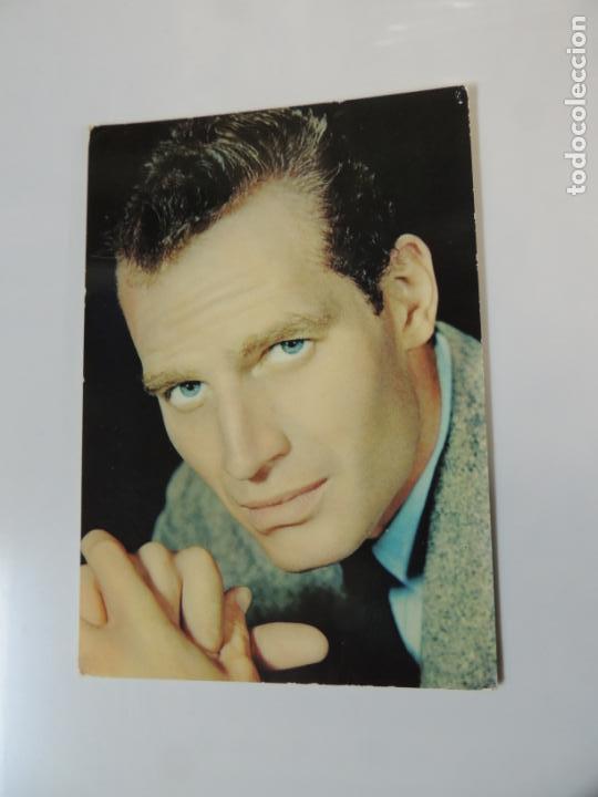 Cine: charlton heston - postal original color - ed. rotalcolor italy