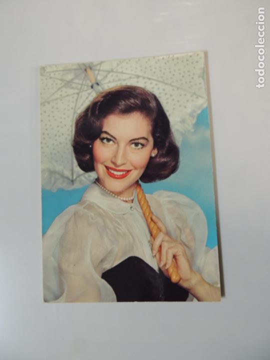 Cine: ava gardner - postal original color - ed. rotalcolor italy